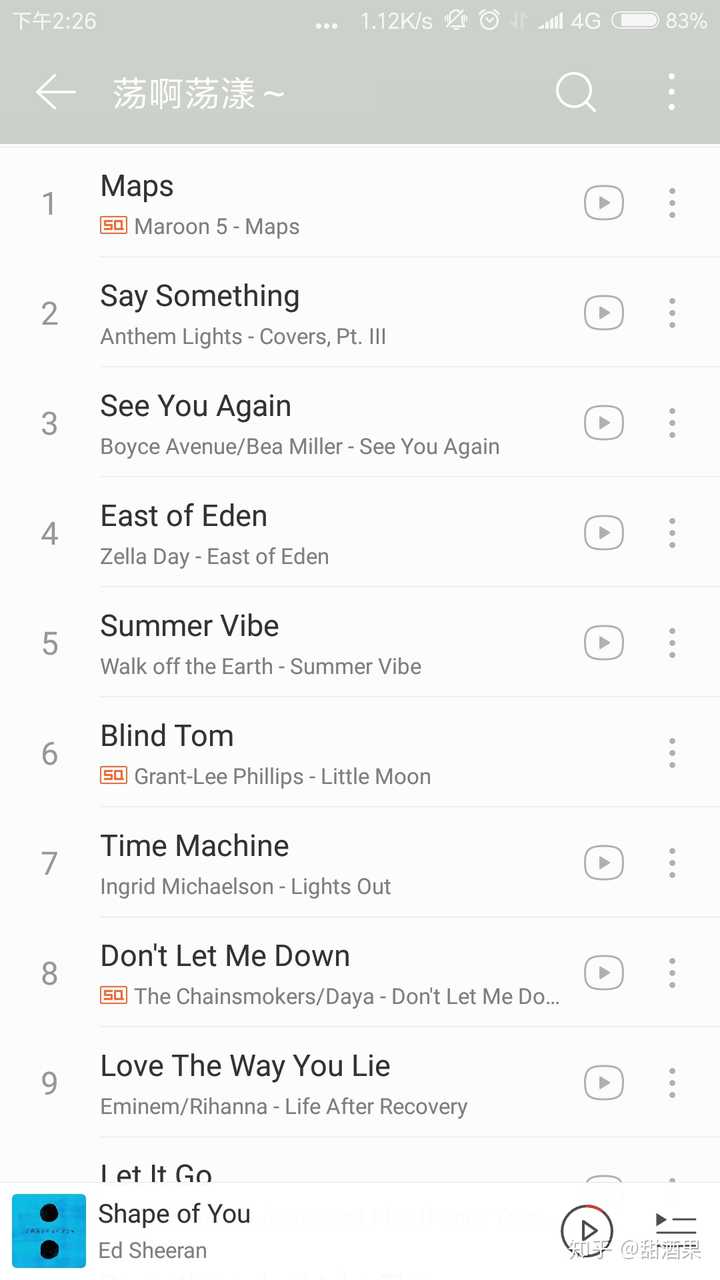 可否推荐一些好听的英文歌曲?