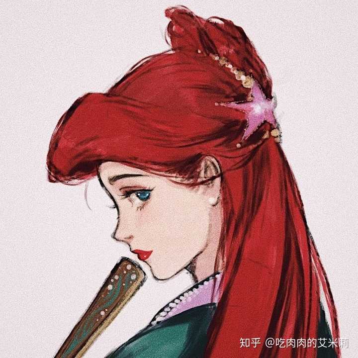迪士尼公主中国风汉服