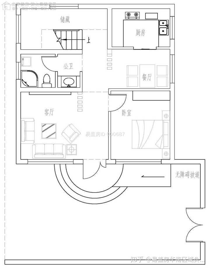 8米×8米的自建房怎么设计会理想?