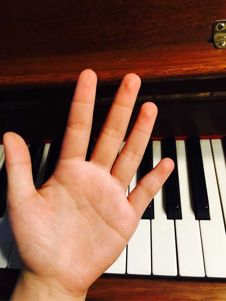 并不是手小手指短就不能弹钢琴的… 好好练习 好好练习 好好练习 重要