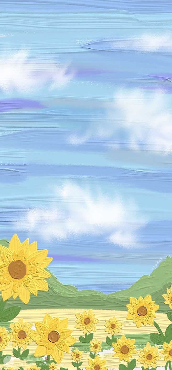 有什么看着很舒服的微信背景图?