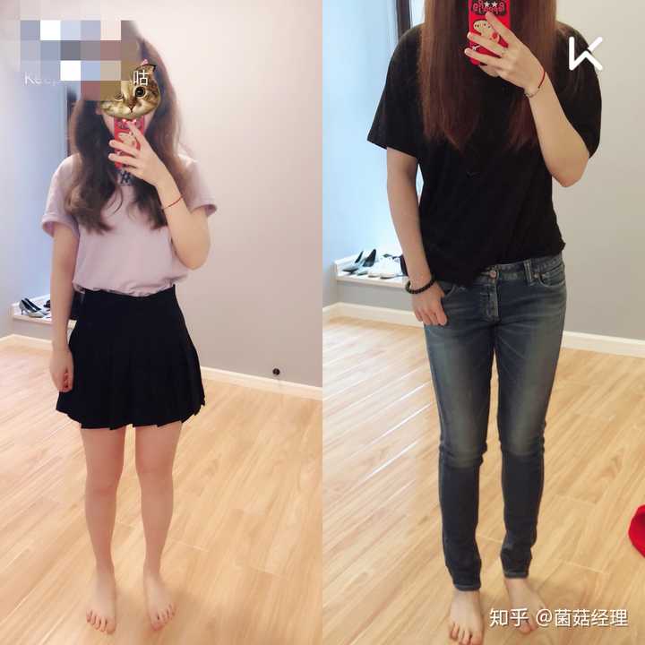 身高165cm的女生多少斤看起来苗条?