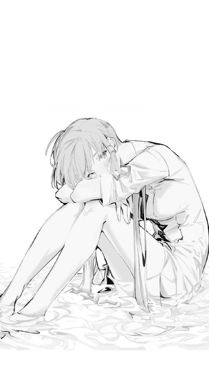 有没有像这样的黑白漫画壁纸?