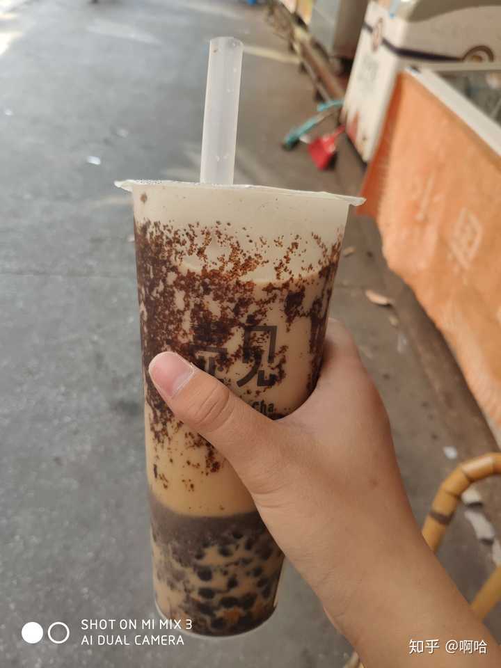 第二是壶见的奥利奥奶茶!我爱!