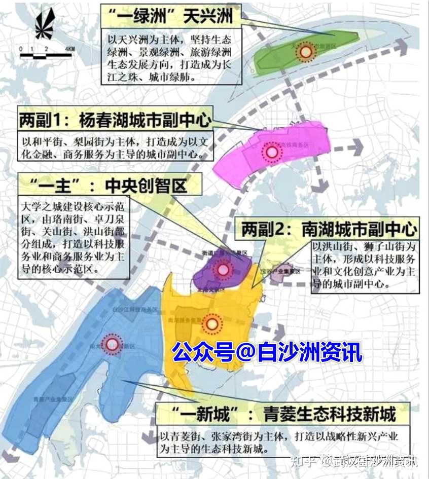 武汉头条#白沙洲重点规划:青菱生态科技新城!