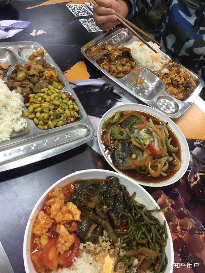 中国哪个大学的伙食/食堂质量最好?