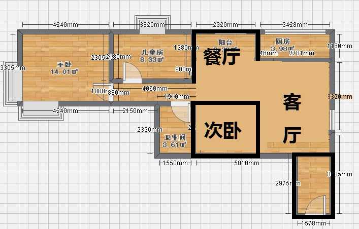 90平米的二居改三居应该注意点什么