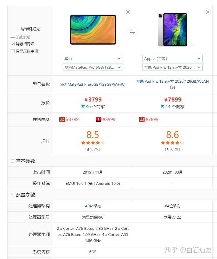 ipad pro和华为matepadpro选哪个?