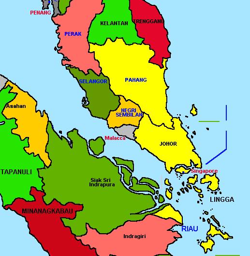 曾经的柔佛-廖内苏丹国和柔佛苏丹国,一直迁都,最后一次迁都,从新加坡