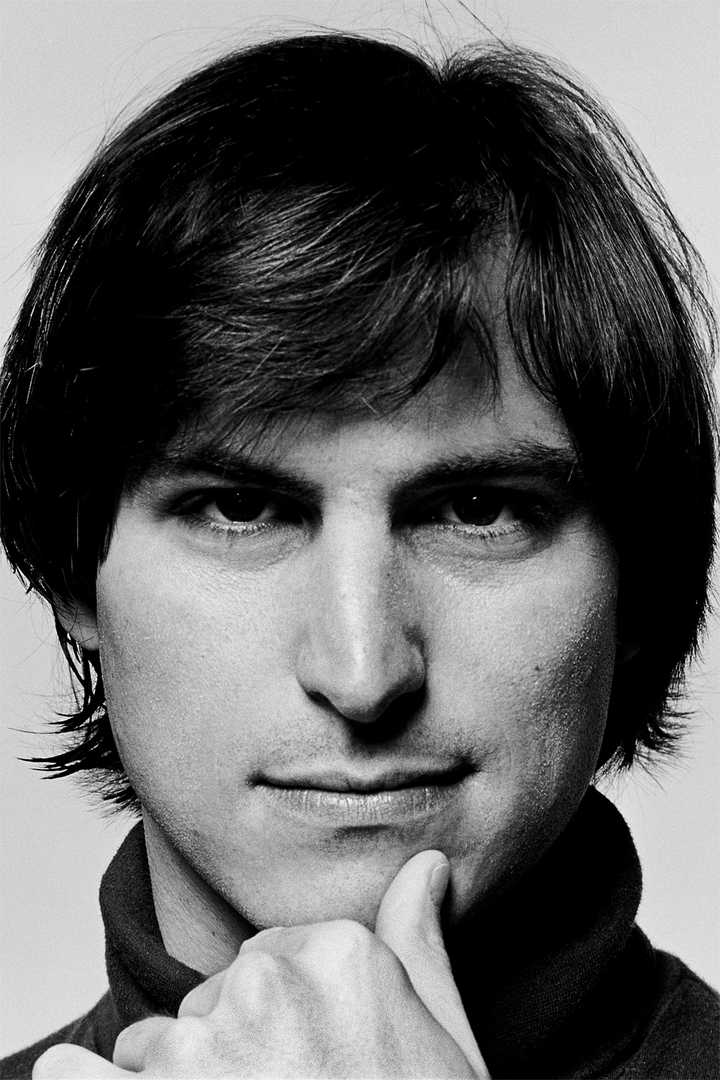 这是年轻时候的steve jobs