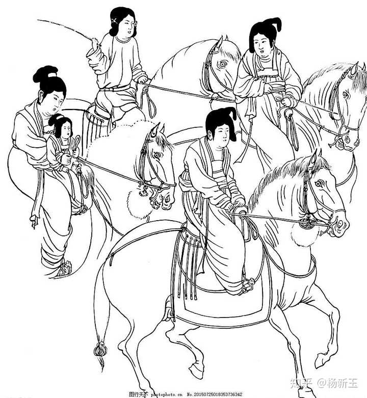 古代女性能骑马吗?