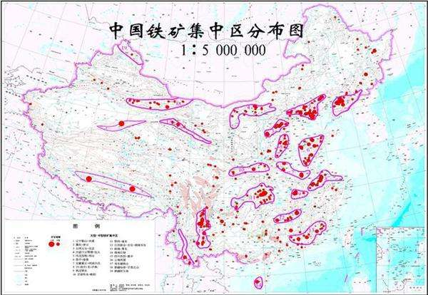 中国油田分布图
