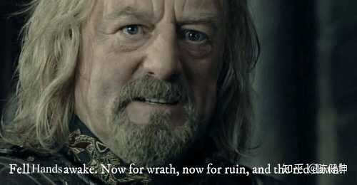 指环王里最经典台词只需要改一个字就成了狼团风了