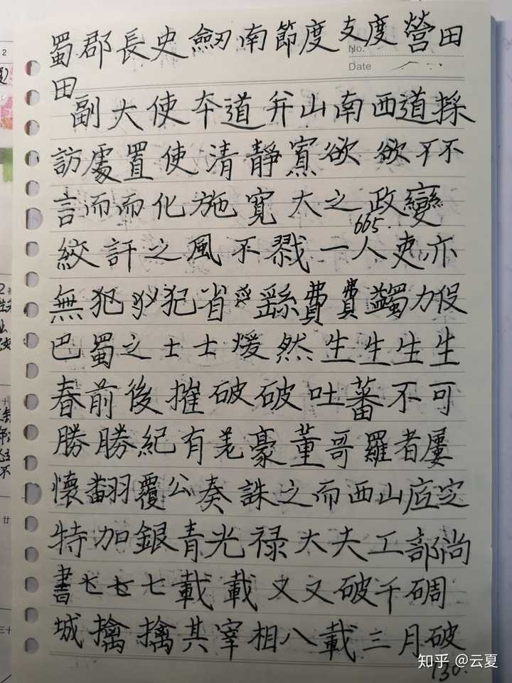 大四女大学生,字丑,应该如何练字?