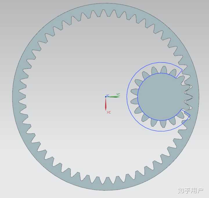 不完全齿轮怎么画