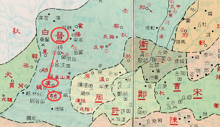 晋国为什么要假道灭虢国?