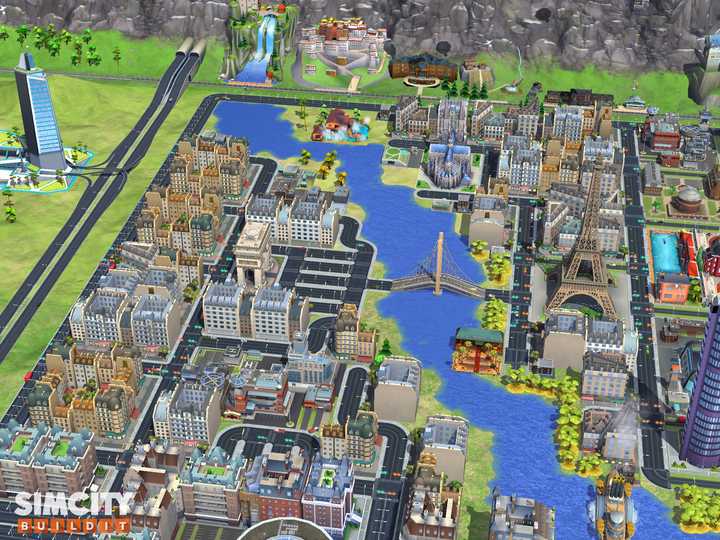 建筑师,规划师玩 simcity buildit(模拟城市建造)是种