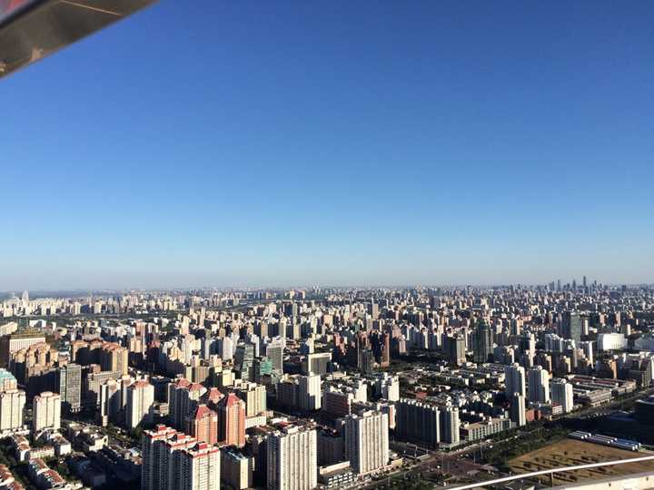 从空中看北京是什么样的?
