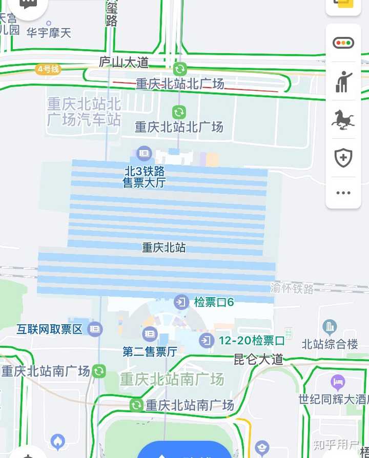 从重庆北站北广场投运的那天起(2015年1月1日)到2019年都"坑"了不少