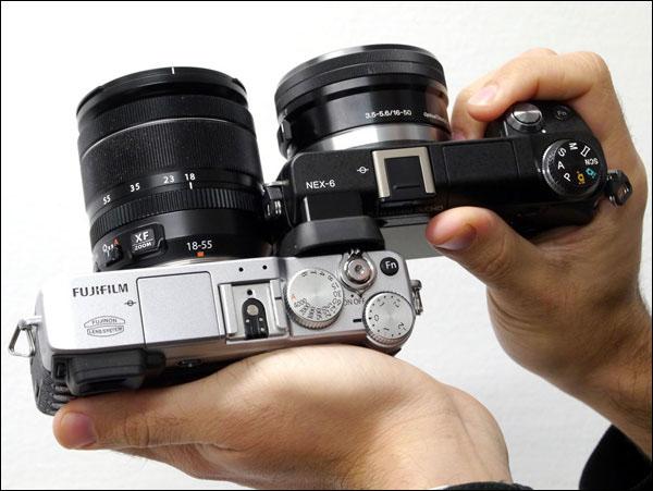 女生买富士或索尼微单 求指点~?