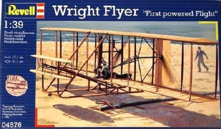 revell  :39 wright flyer "first powered flight" 莱特兄弟的飞机