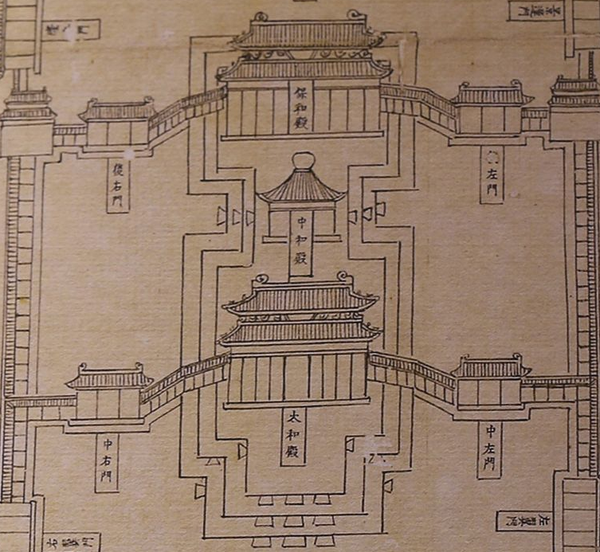 为什么清代重建太和殿要将明代的斜廊撤除