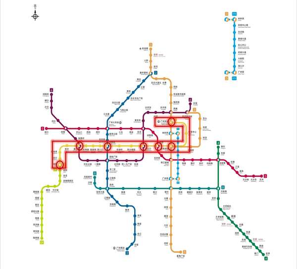 广州地铁一天人口量_城市出行服务升级 收好这份广州地铁WC分布指南(2)
