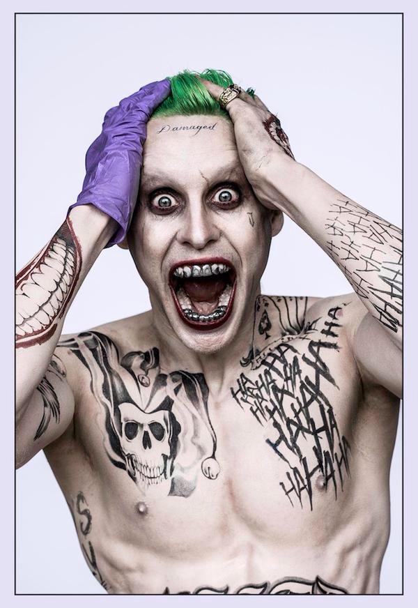 如何评价杰瑞德·莱托(jared leto)版小丑(joker)的造型?