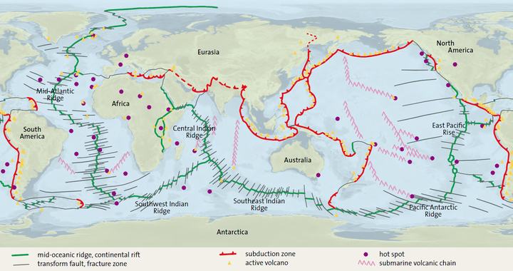 不仅马里亚纳,阿留申,智利,爪哇等海沟是凸向于大洋的,被动大陆边缘