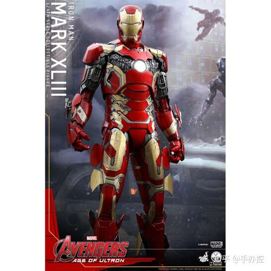 hottoys 复仇者联盟钢铁侠手办模型玩具mk46