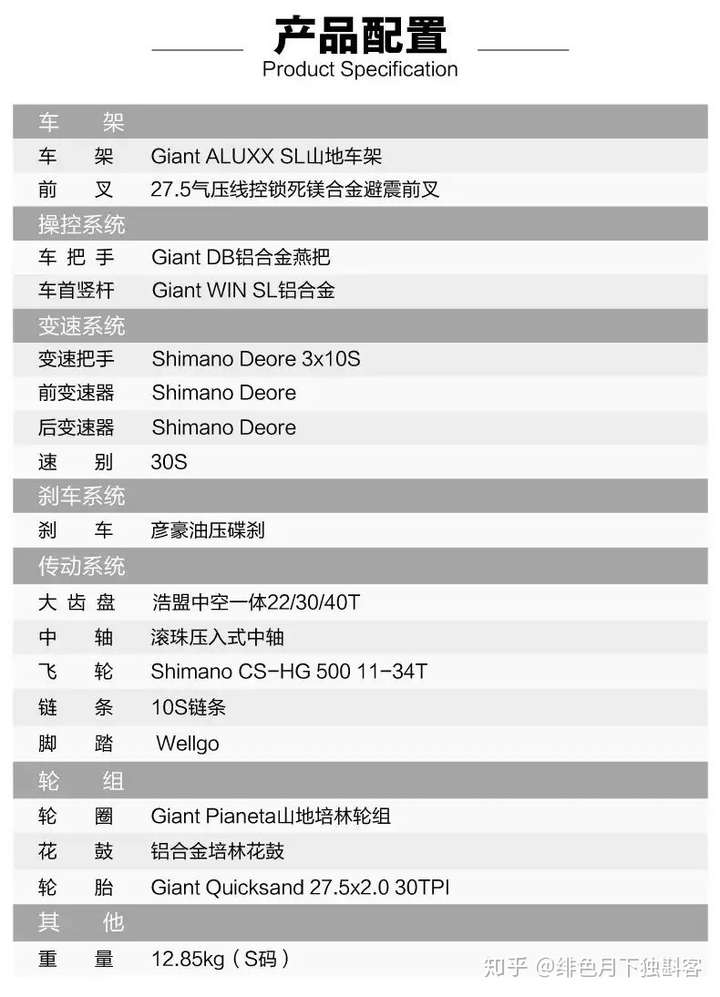 捷安特 atx890 官方价格:3198 具体配置如下: 捷安特 xtc 800  官方