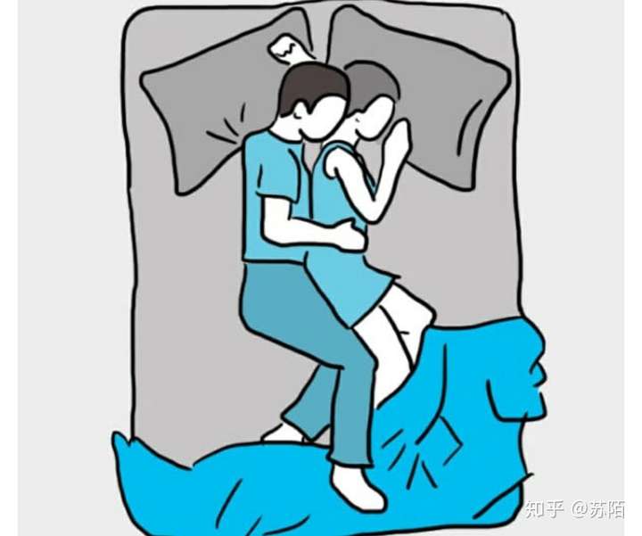 用什么睡姿抱女友睡觉最舒服?