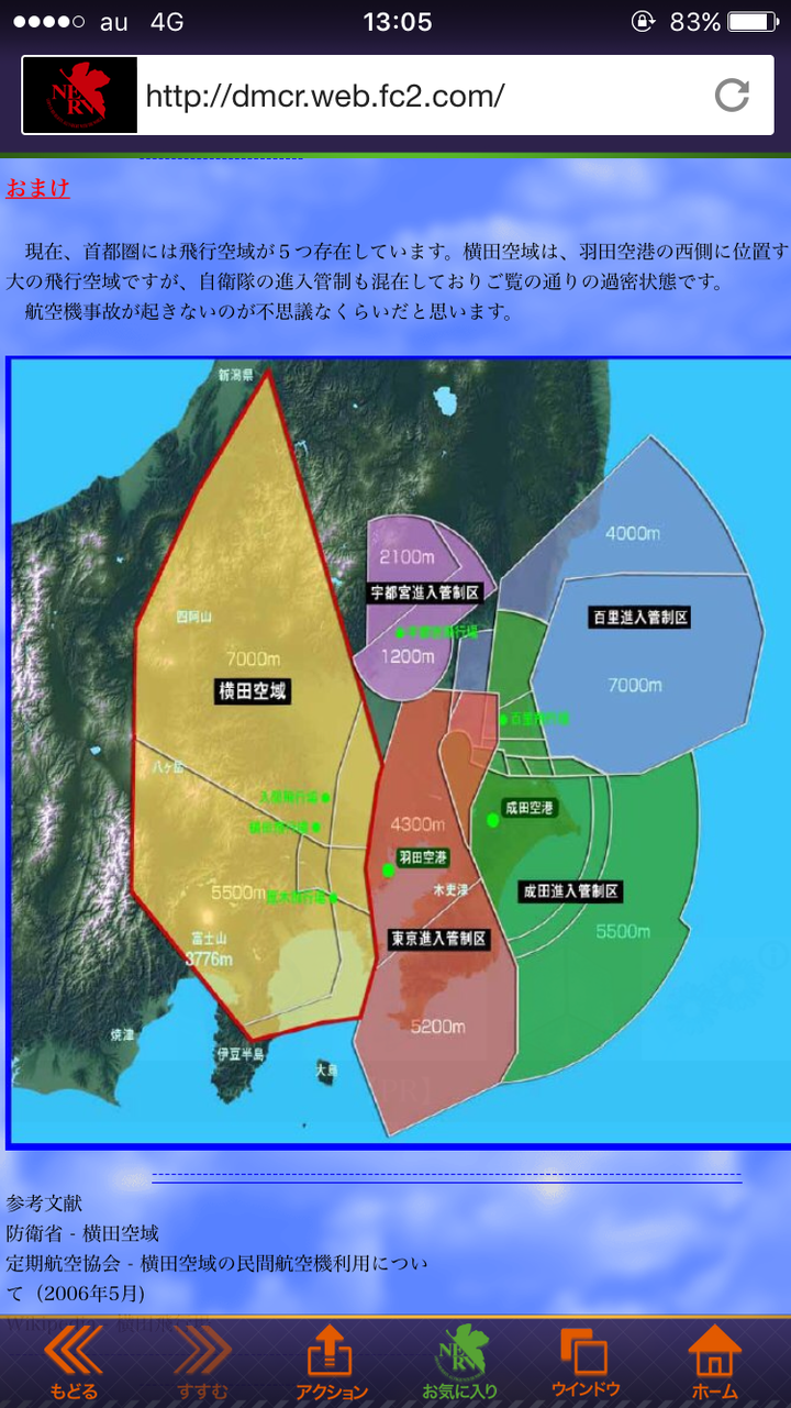 日本人如何看待横田空域