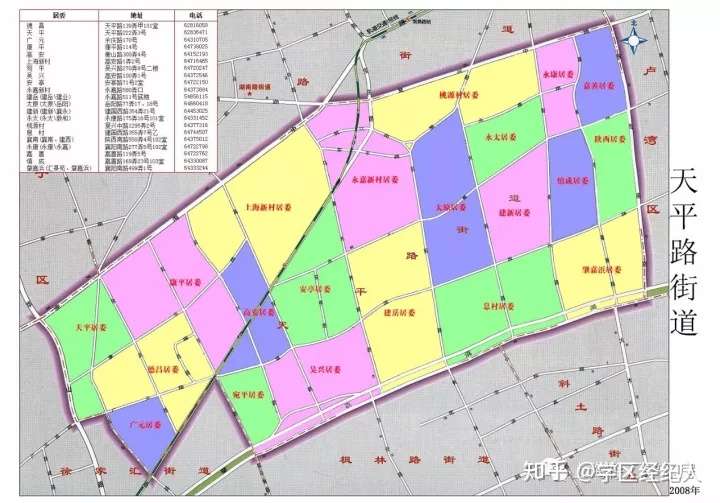 上海徐汇区天平街道学区介绍