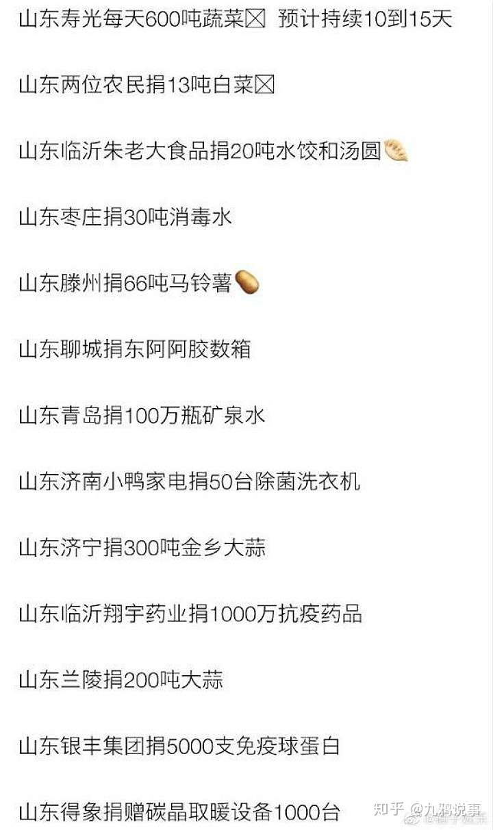 “山东这是在支援吗？这明明是给湖北送家。”