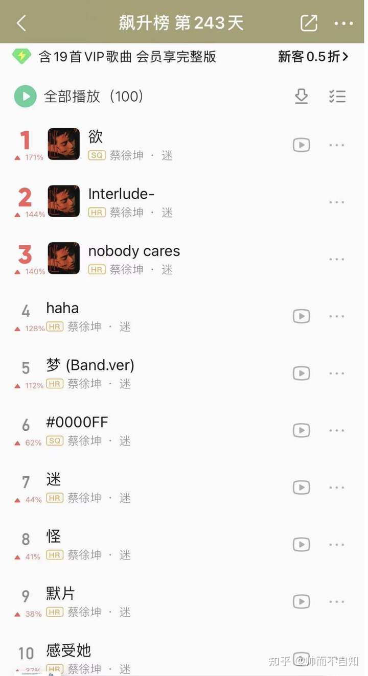 蔡徐坤新专辑《迷》十一首歌质量如何?