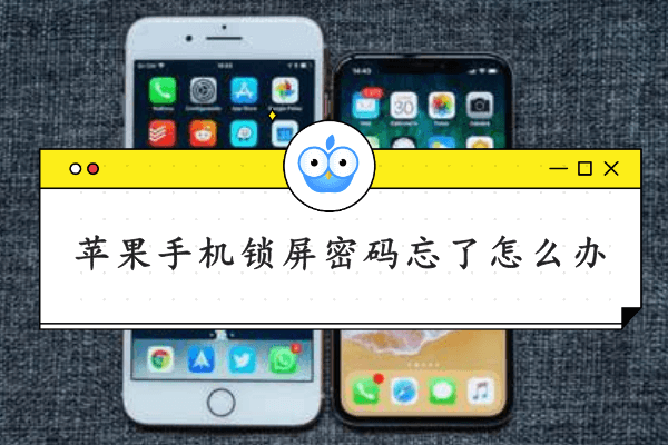 如果苹果手机在使用时不记得锁屏密码或者看到提示"iphone已停用"该