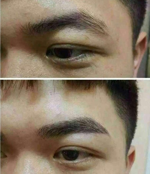 男生的这种眉毛叫什么?