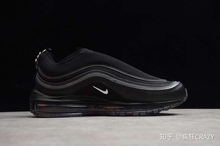 耐克黑武士子弹nikeairmax97lxsakurablack金属环复古气垫跑鞋莆田鞋