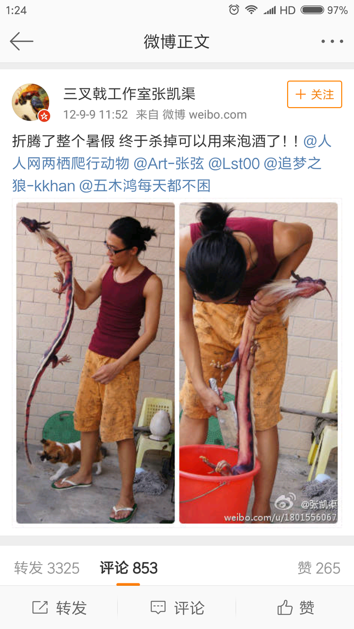 关于这张男子杀龙照片是不是ps还是道具还是真有什么不可告人之处