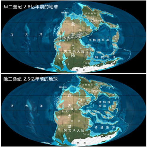 为什么南半球各大陆找到的二叠纪爬行类等陆生生物有惊人的相似性