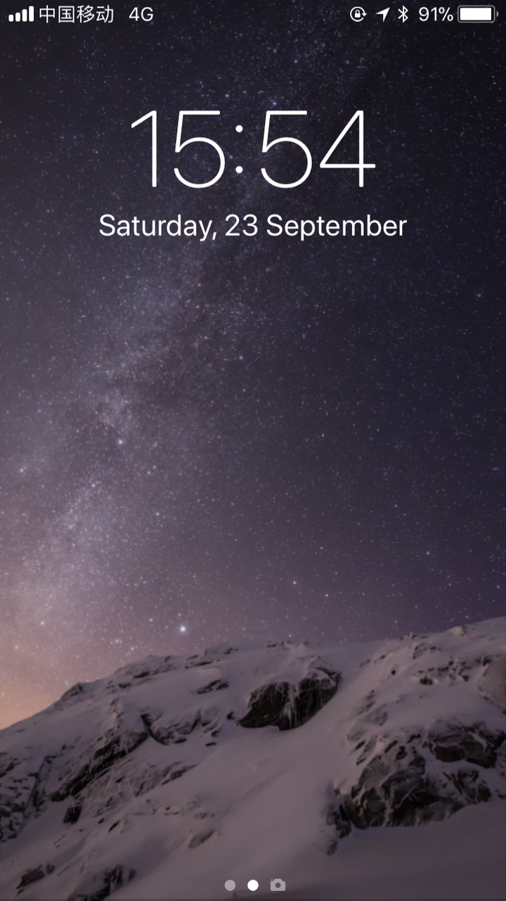为什么ios10要把ios8后淘汰的星空壁纸恢复?