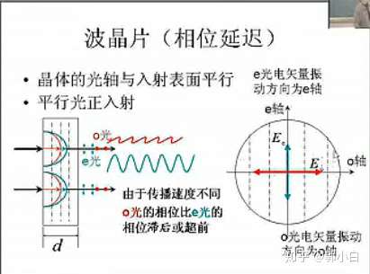 o光与e光与晶体光轴