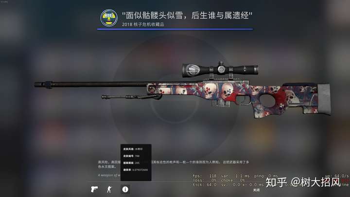 csgo有什么随机生出图案的皮肤吗(四季的蓝叶 淬火的蓝顶金顶)?