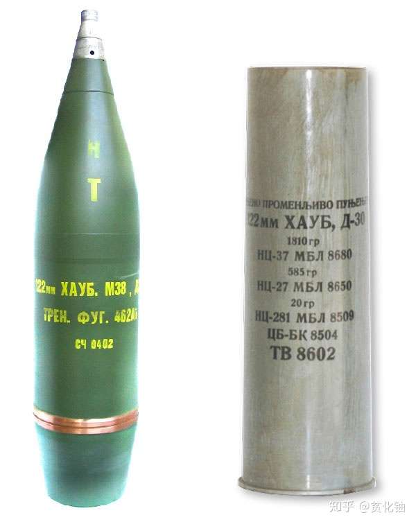 早期的药筒分装式火炮,譬如苏联的m1938 122mm牵引榴弹炮的做法就是让