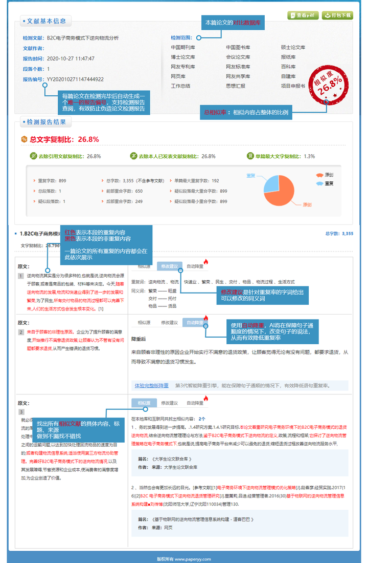 论文查重报告中文字重复率怎么计算