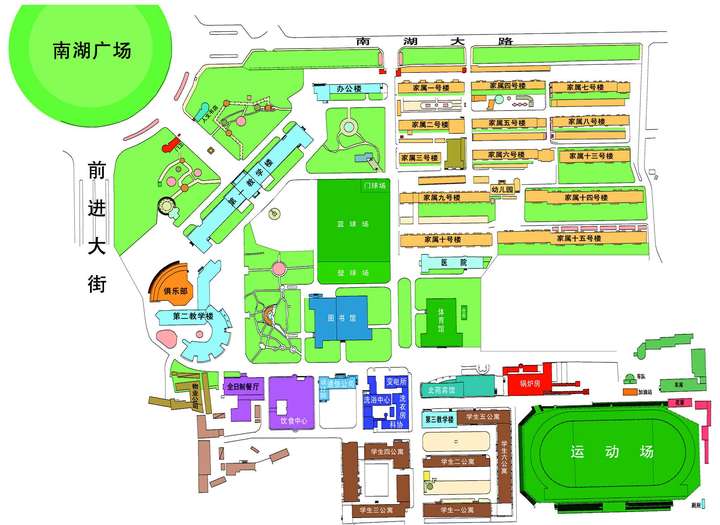 简要介绍一下: 南湖校区包含吉林大学的两个学院: 通信工程学院(部