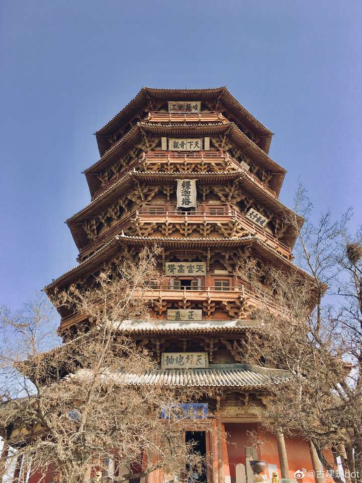 山西应县佛宫寺释迦塔