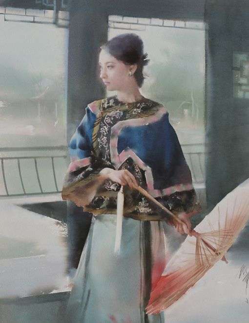 比如我最喜欢的水彩大师柳毅先生,看过他的演示,确实不用线起型