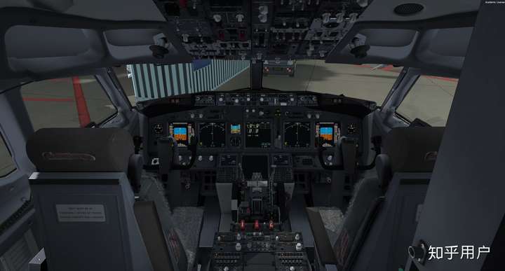 737ng驾驶舱.本人prepar3d pmdg 737 ngxu截屏